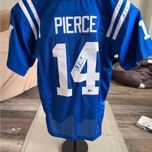 Alec Pierce Indianapolis Colts Autographed Jersey; Beckett Authenticated